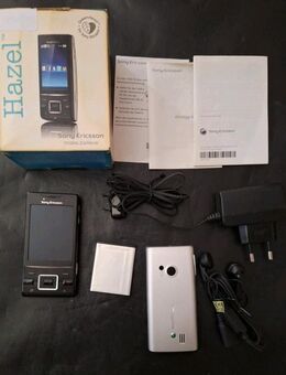 Sony Ericsson Hazel J20i Handy Schwarz G2 Netzteil AKKU Kopfhörer Anleitung - Essen