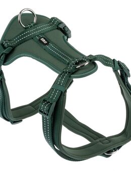 TIAKI Geschirr Neoprene, grün - Größe XS: 28 - 42 cm Brustumfang