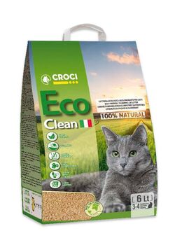 Croci Eco Clean Katzenstreu - Sparpaket: 2 x 6 l (ca. 4,8 kg)