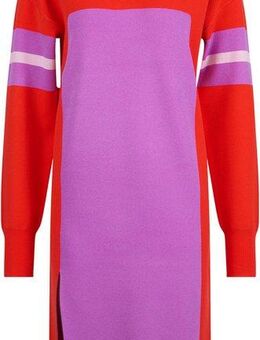 Sportalm Kitzbühel Strickkleid mit kontrastfarbigen Einsätzen