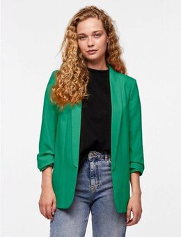 pieces Blusenblazer PCBOSELLA 3/4 BLAZER NOOS mit Faltendetail am Ärmel