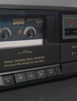 Technics Kassetten Tape Deck 4 Spur 5 Pol Anschluss für Altes System Modell: RS-B205 - Dübendorf