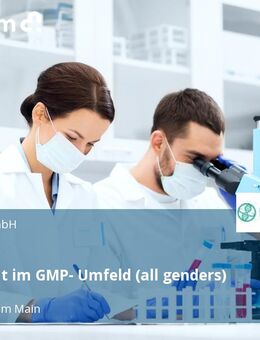 Chemikant im GMP- Umfeld (all genders) - Frankfurt (Main)