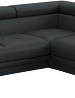 COTTA Ecksofa Enterprise L-Form, mit Arm- & Kopfteilverstellung, wahlweise mit Bettfunktion