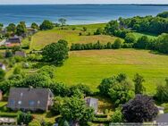Dänisches Blockbohlenhaus- versteckt mit Blick auf die Ostsee - Steinberg (Schleswig-Holstein)