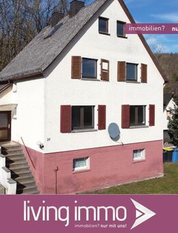 Geräumiges Einfamilienhaus mit sonnigem Garten - auch für 2 Parteien nutzbar - Bad Endbach