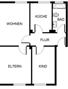 Demnächst frei! 3-Zimmer-Wohnung in Herne - Herne