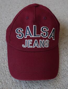 Salsa Jeans Cap Kappe Mütze bordeaux mit verstellbarer Schnalle - Niddatal
