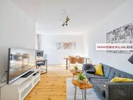 IMMOBERLIN.DE - Nahe Simon-Dach-Kiez! Liebenswürdige Altbauwohnung mit Balkon - Berlin
