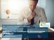Ausbildung zum Kaufmann für Büromanagement (m/w/d) - Kempten (Allgäu)