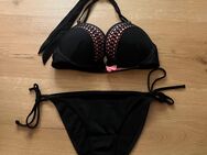 Hunkemöller Bikini set schwarz Push Up 32D S - Recklinghausen