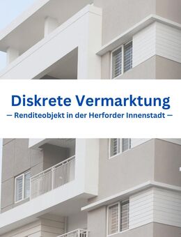 Attraktives Renditeobjekt in der Herforder Innenstadt - Wohn- und Geschäftshaus - Herford (Hansestadt)