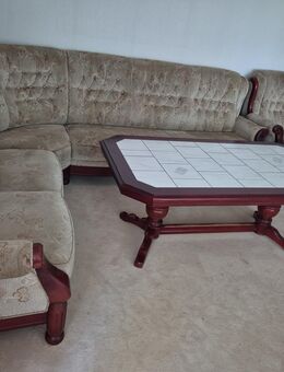 Wohnzimmer-Set Mahagoni gefärbt - Fürstenzell