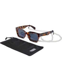 URBAN CLASSICS Sonnenbrille Urban Classics Unisex Sunglasses Poros With Chain