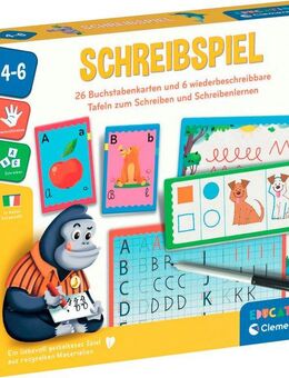 Clementoni® Spiel Education, Schreib-Spiel, Lernspiel, Made in Europe