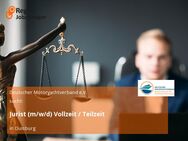 Jurist (m/w/d) Vollzeit / Teilzeit - Duisburg