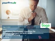 Ausbildung Kaufmann / Kauffrau für Büromanagement (m/w/d) in der Finanzbuchhaltung - Leipzig