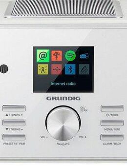 Grundig DTR 6000 X Digitalradio (DAB) (Digitalradio (DAB), FM-Tuner mit RDS, Internetradio, 28 W)