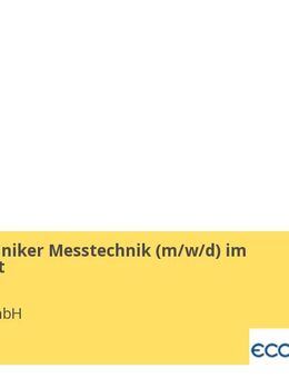 Servicetechniker Messtechnik (m/w/d) im Innendienst - Iserlohn