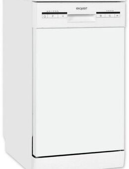 exquisit Standgeschirrspüler GSP9109-030E weiss, 9 l, 9 Maßgedecke