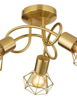 GLOBO LIGHTING Deckenleuchte XARA I, ohne Leuchtmittel, Deckenlampe/Wohnzimmer/Schlafzimmer/modern