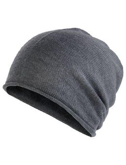 Laura Scott Beanie aus weichem Feinstrick, mit modischem Rollrand - NEW