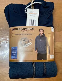 Nangaparbat Hybridjacke für Herren, Größe L, Blau – NEU - Brakel Zentrum