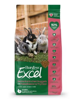2-fach zooPunkte auf Burgess Excel - Senior Kaninchen(1,75 kg)