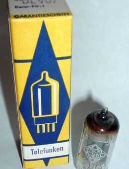 TELEFUNKEN DL907, original verpackte Röhre, noch nicht gebraucht - Sinsheim