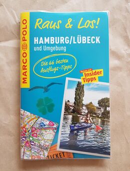 MARCO POLO Raus & Los! Hamburg, Lübeck und Umgebung. Guide und große Erlebnis-Karte in praktischer Schutzhülle. Unbenutzt. - Hamburg Wandsbek