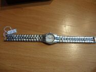 Laurine-1 Damen-Armbanduhr mit Strass Edelstahl silber fbg. Wristwatch - Lübeck