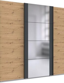 Wimex Schwebetürenschrank Bern Schiebetürenschrank TOPSELLER Schrank mit zusätzlicher Innenausstattung, Garderobe