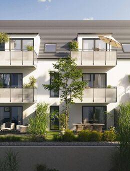 *NEUBAU* 4-Zimmer-Wohnung mit Terrasse und Gartenanteil - Nürnberg