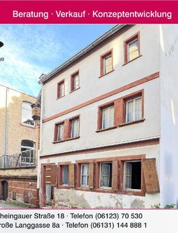 Denkmalgeschütztes Einfamilienhaus mit Geschichte in ruhiger Lage mitten in Mainz-Altstadt - Mainz
