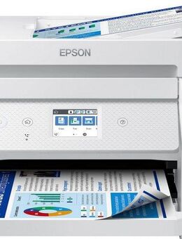Epson EcoTank ET-4856 Tintenstrahldrucker, (LAN (Ethernet), WLAN (Wi-Fi), Wi-Fi Direct)