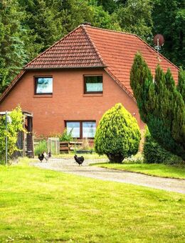 Großes Einfamilienhaus mit über 3000m² Grundstück im Grünen - Kutenholz