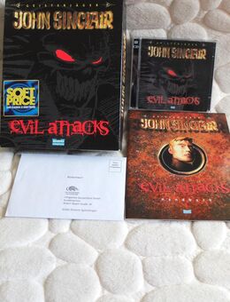 PC CD-ROM Big Box Geisterjäger John Sinclair - Evil Attacs 1998 Videospiel - Weinheim Zentrum