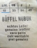 Büffel Nubuk Lederhose (Herren) Jeans-Schnitt in 58119