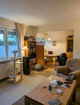 Große Dachterrasse auf der Garage, Garten + Gartenhäuschen + gemütliches Einfamilienhaus - Emden