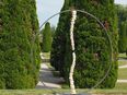 Skulptur Stein Metall Garten Terrasse Rand Schwimmbad in 70180