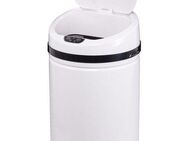 ECHTWERK Mülleimer INOX WHITE, Infrarot-Sensor, Korpus aus Edelstahl, Fassungsvermögen 30 Liter