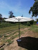 Schirm weiß 3m zu vermieten in 06842