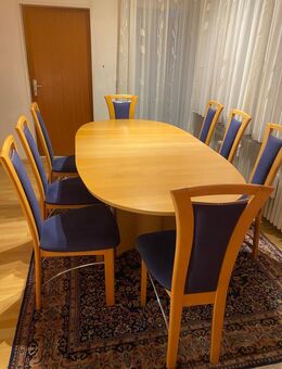 Esszimmertisch mit 8 Stühle - Neu Ulm