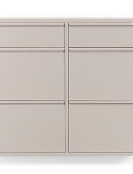 Spinder Design Schuhschrank Metall, Breite 40 cm