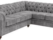 Home affaire Chesterfield-Sofa Chesterfield Ecksofa, auch in Leder L-Form, hochwertige Knopfheftung, langer Schenkel links oder rechts wählbar
