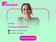 Technischer Redakteur (m/w/d) - Jettingen-Scheppach