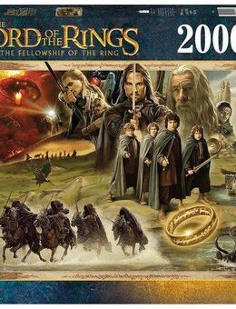 Ravensburger Puzzle Herr der Ringe, The Fellowship of the Ring, 2000 Puzzleteile, Made in Germany