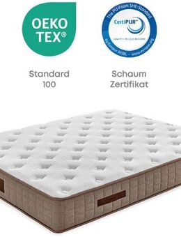Taschenfederkernmatratze Majestät First Class Cool&Wool, Matratze in 90x200 weitere Größen, Yatas Bedding, 30 cm hoch, (1-tlg), H2, Wendematratze, ergonomisch, atmungsaktiv