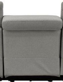 Home affaire Ecksofa Pareli, L-Form, 259cm,m. Recamiere, Echtleder, Kunstleder, Webstoff, man. o. elektr. Relaxfunktion, USB/Kopfteilverstellg u. LED