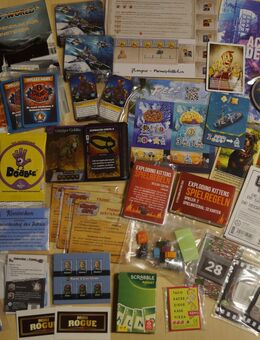 Promos: Venedig,Tiletum,Dice Throne,Dobble,Fiese Freunde,Werwölfe - Obermichelbach